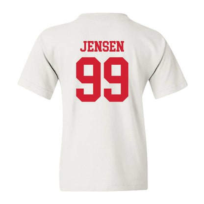 Nebraska - NCAA Softball : Alexis Jensen - Generic Shersey Youth T-Shirt-1