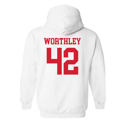 Nebraska - NCAA Baseball : Jalen Worthley - Hooded Sweatshirt