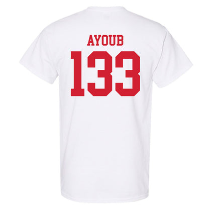 Nebraska - NCAA Wrestling : Omar Ayoub - Generic Shersey T-Shirt-1