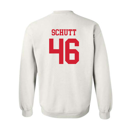 Nebraska - NCAA Football : Connor Schutt - Generic Shersey Crewneck Sweatshirt-1