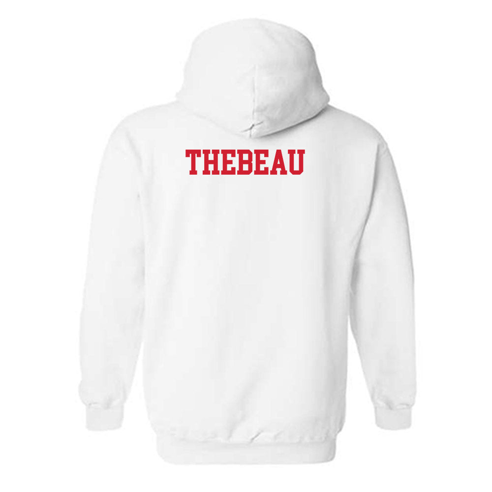 Nebraska - NCAA Wrestling : Adam Thebeau - Generic Shersey Hooded Sweatshirt