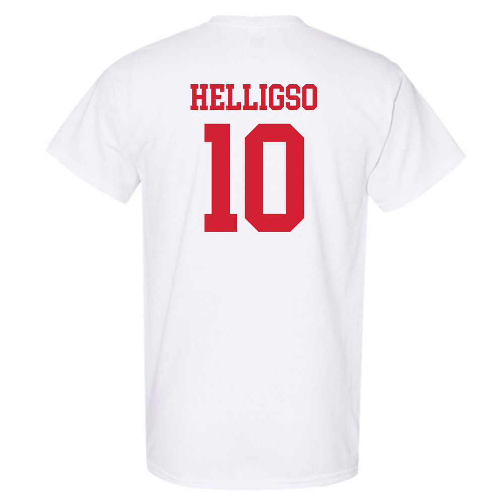 Nebraska - NCAA Baseball : Hogan Helligso - Generic Shersey T-Shirt-1