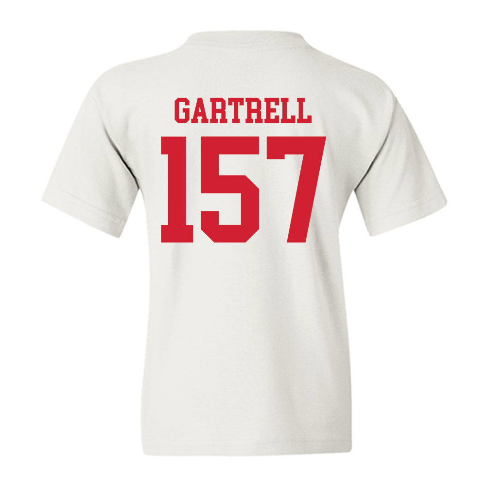 Nebraska - NCAA Wrestling : Dez Gartrell - Generic Shersey Youth T-Shirt-1