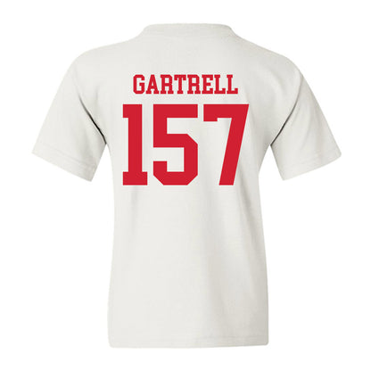 Nebraska - NCAA Wrestling : Dez Gartrell - Generic Shersey Youth T-Shirt-1