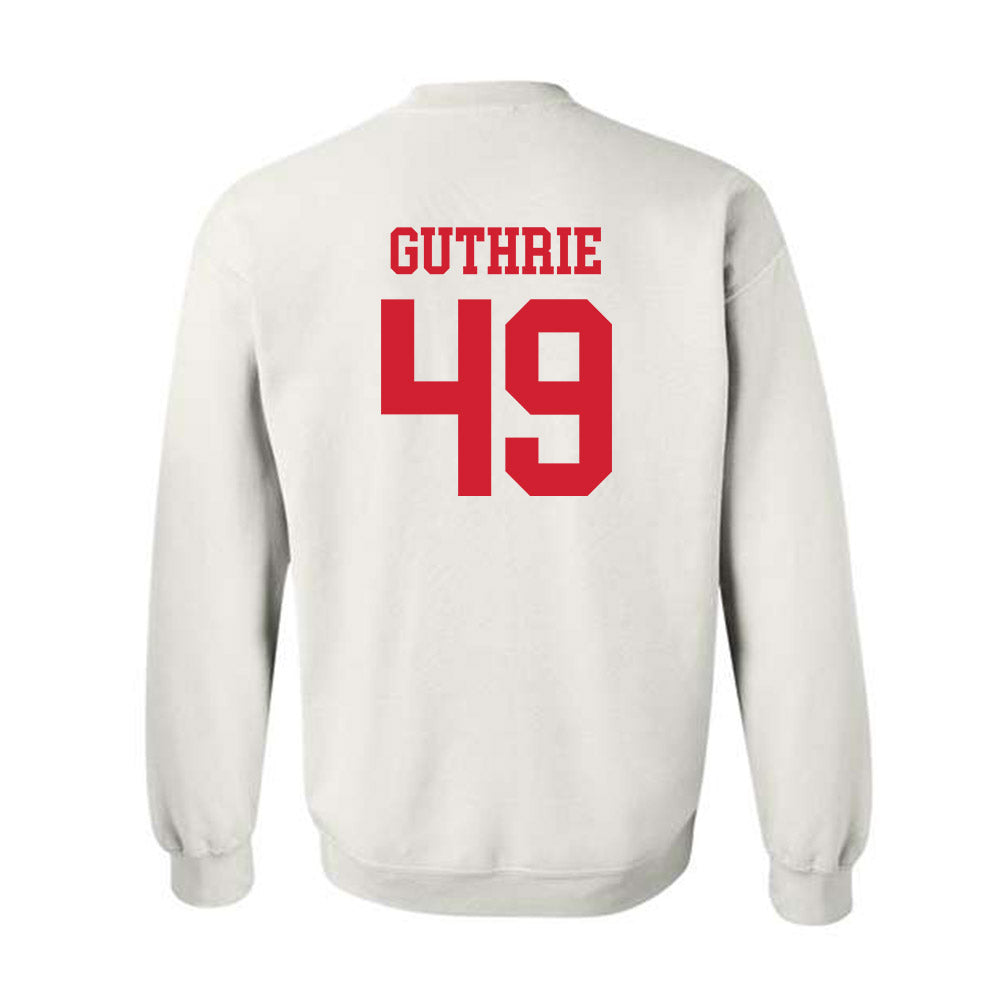 Nebraska - NCAA Football : Rex Guthrie - Generic Shersey Crewneck Sweatshirt