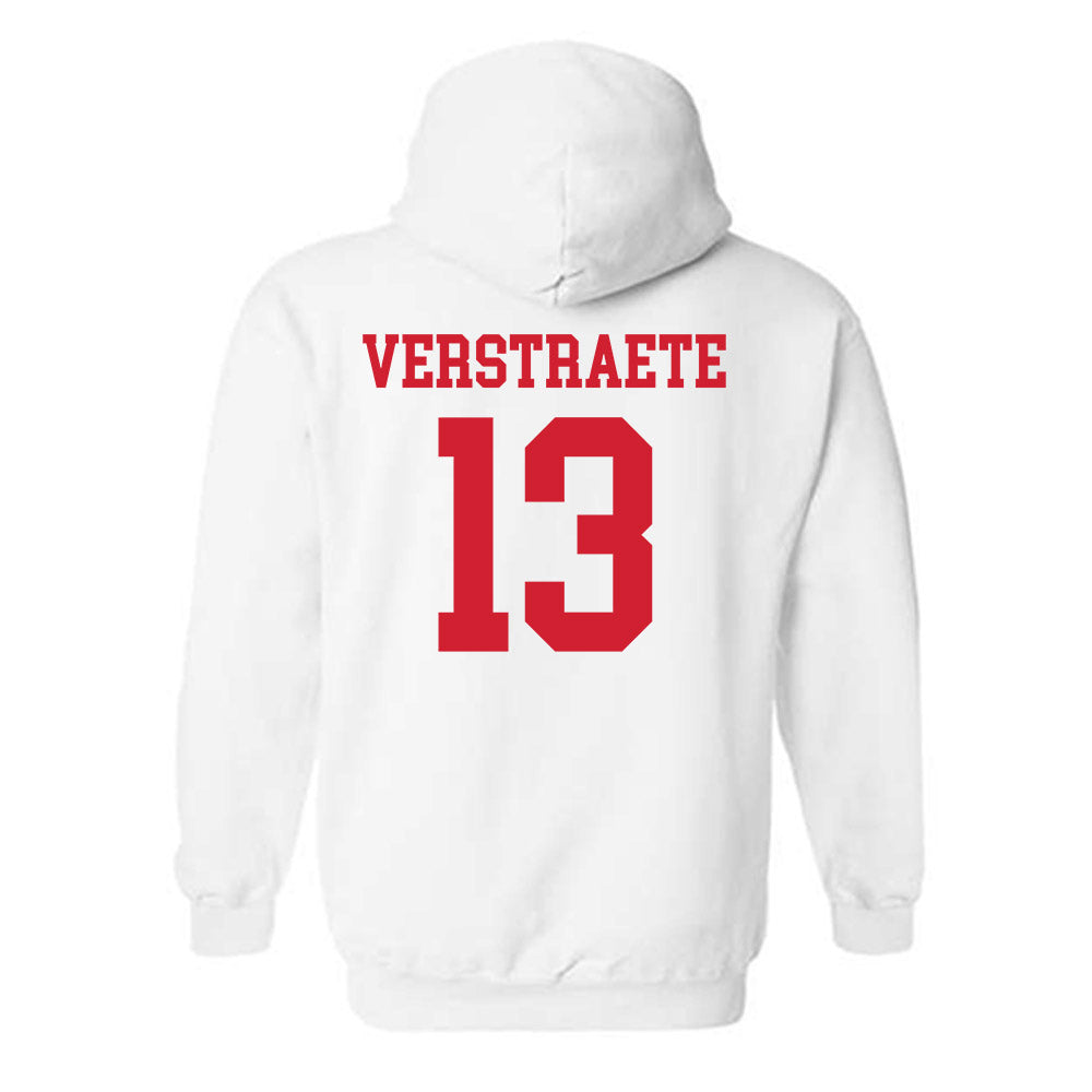 Nebraska - NCAA Women's Bowling : Kayla Verstraete - Generic Shersey Hooded Sweatshirt