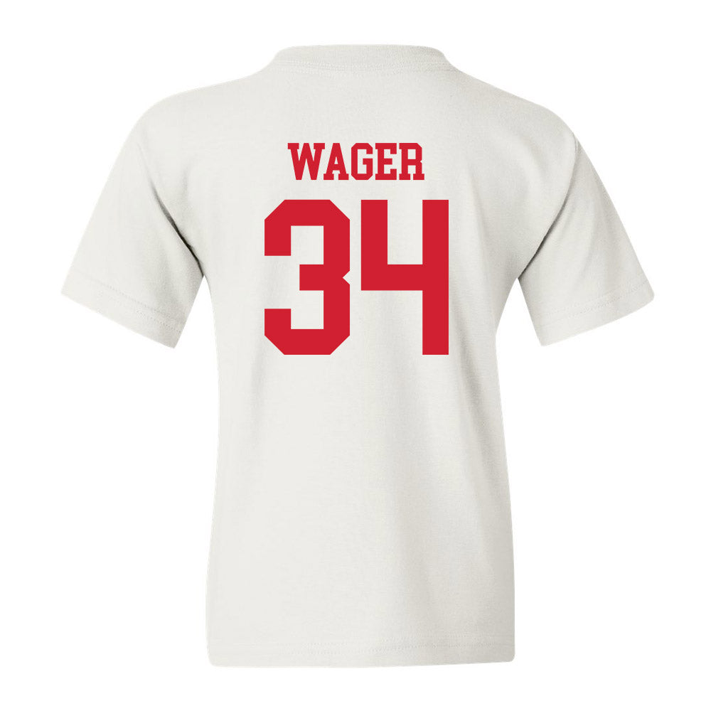 Nebraska - NCAA Football : Gage Wager - Youth T-Shirt