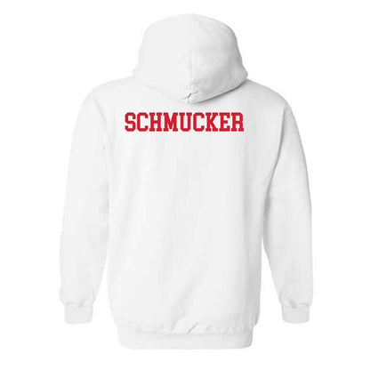 Nebraska - NCAA Women's Swimming & Diving : Jordyn Schmucker - Generic Shersey Hooded Sweatshirt-1