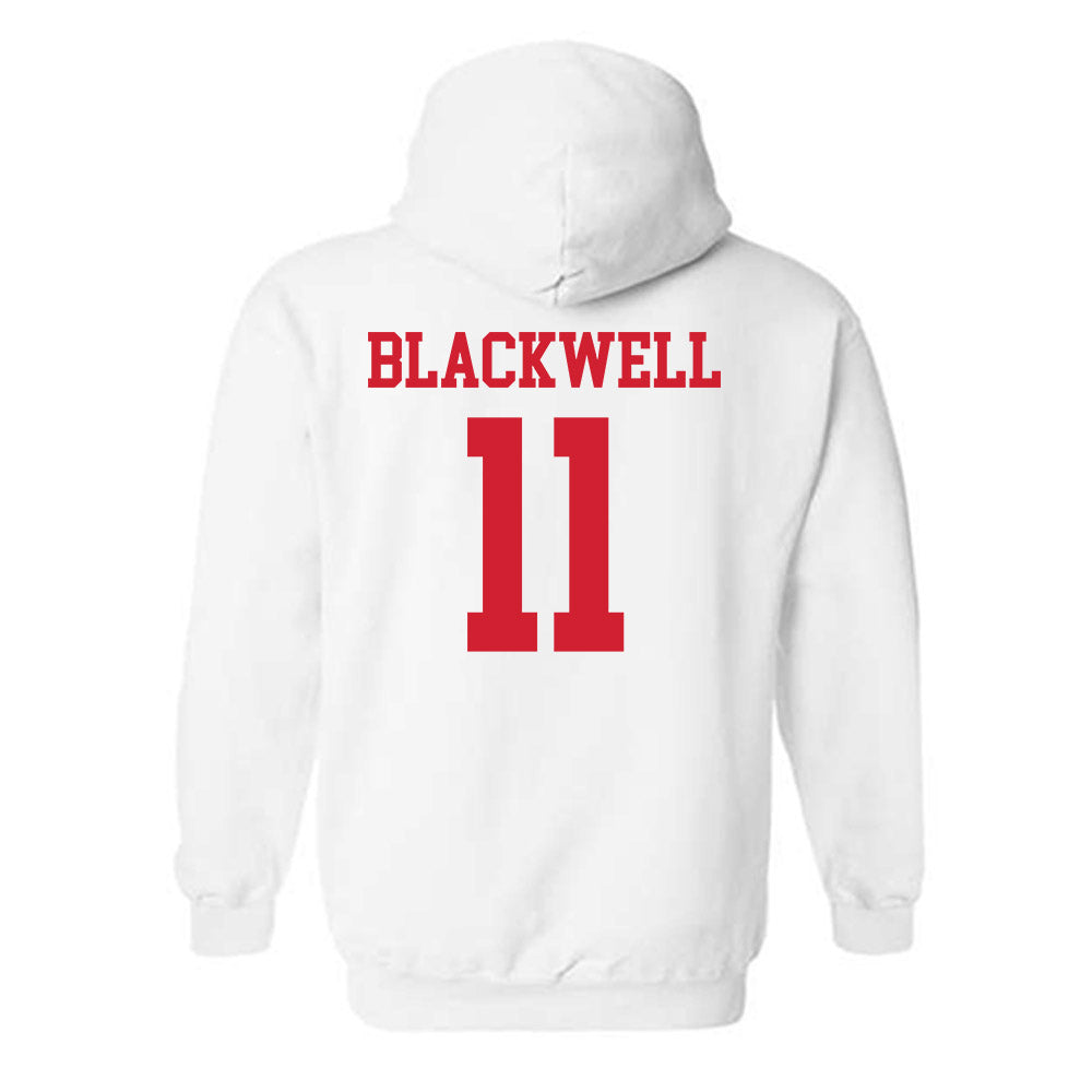 Nebraska - NCAA Women's Volleyball : Leyla Blackwell - Hooded Sweatshirt