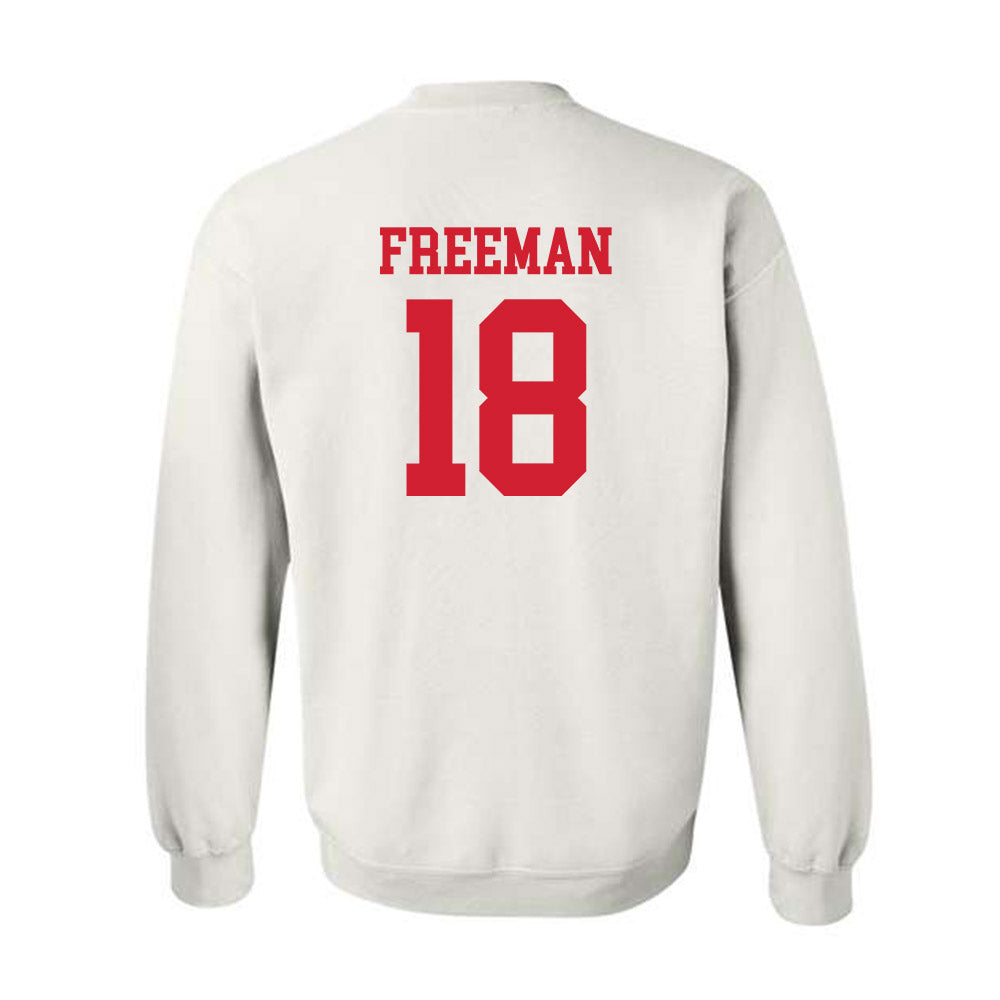 Nebraska - NCAA Baseball : Preston Freeman - Generic Shersey Crewneck Sweatshirt-1