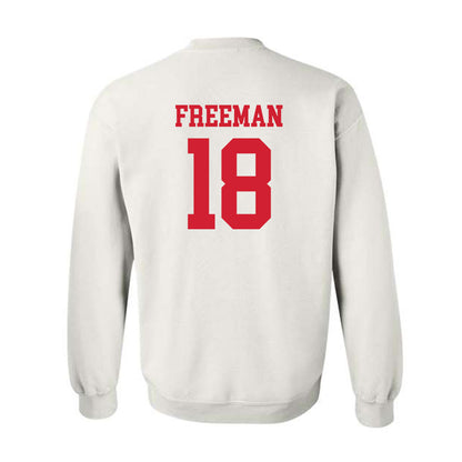Nebraska - NCAA Baseball : Preston Freeman - Generic Shersey Crewneck Sweatshirt-1