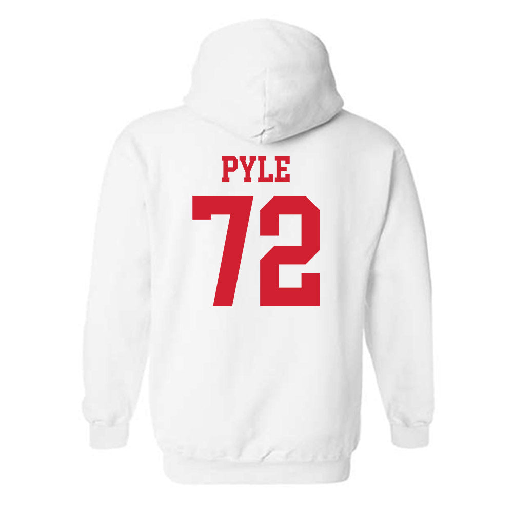 Nebraska - NCAA Football : Gibson Pyle - Hooded Sweatshirt Classic Shersey