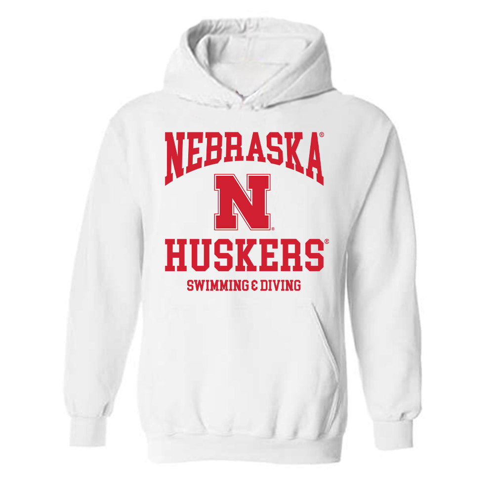 Nebraska - NCAA Women's Swimming & Diving : Jordyn Schmucker - Generic Shersey Hooded Sweatshirt-0