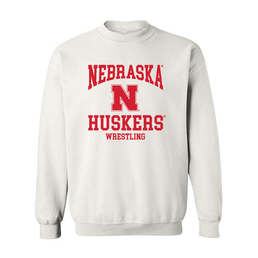 Nebraska - NCAA Wrestling : Adam Thebeau - Generic Shersey Crewneck Sweatshirt