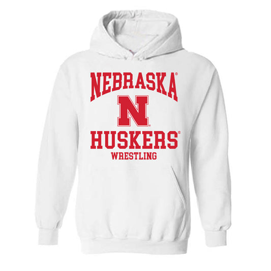 Nebraska - NCAA Wrestling : Ethan Stiles - Generic Shersey Hooded Sweatshirt