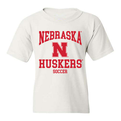 Nebraska - NCAA Women's Soccer : Mila Brach - Generic Shersey Youth T-Shirt-0