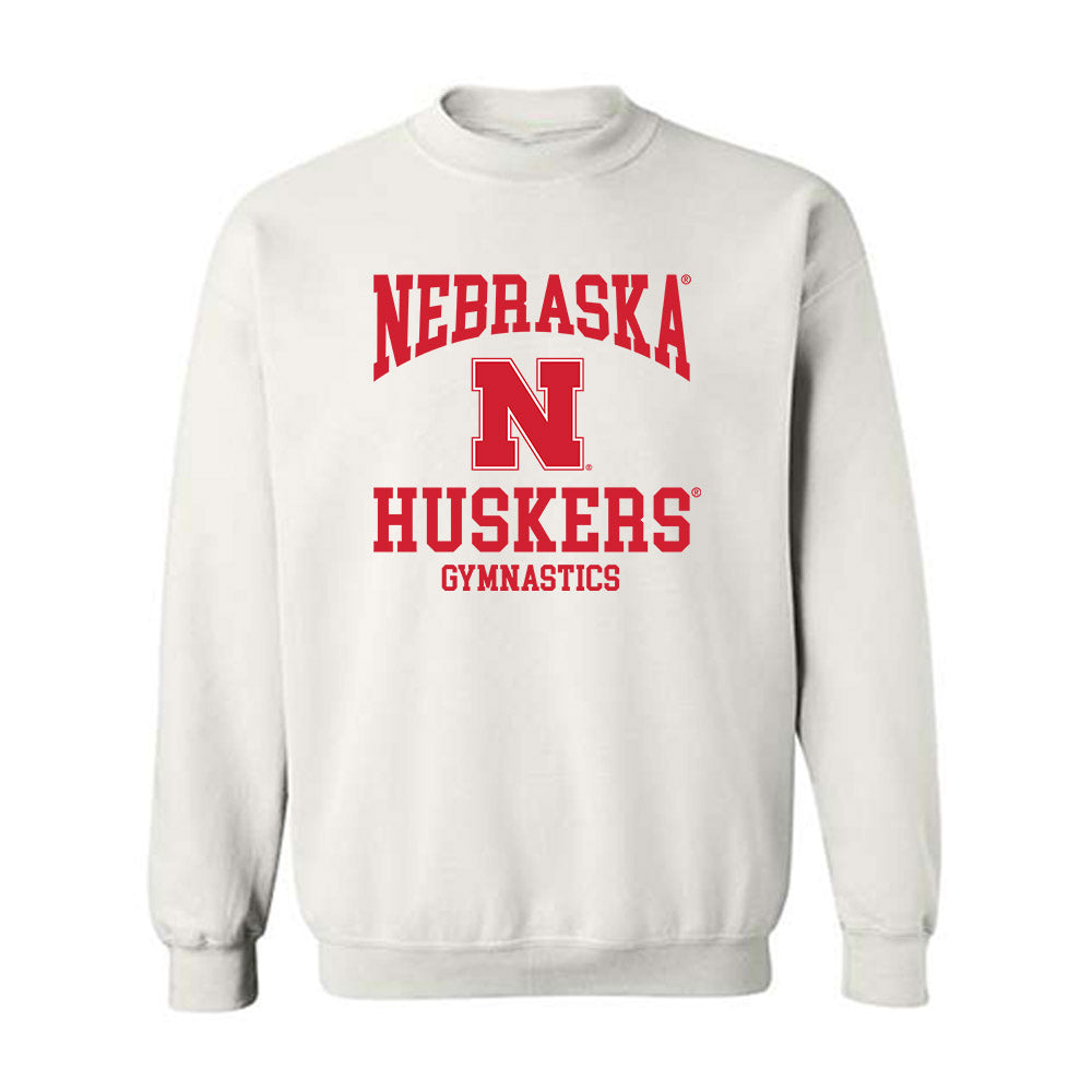 Nebraska - NCAA Women's Gymnastics : Reese Baker - Generic Shersey Crewneck Sweatshirt-0