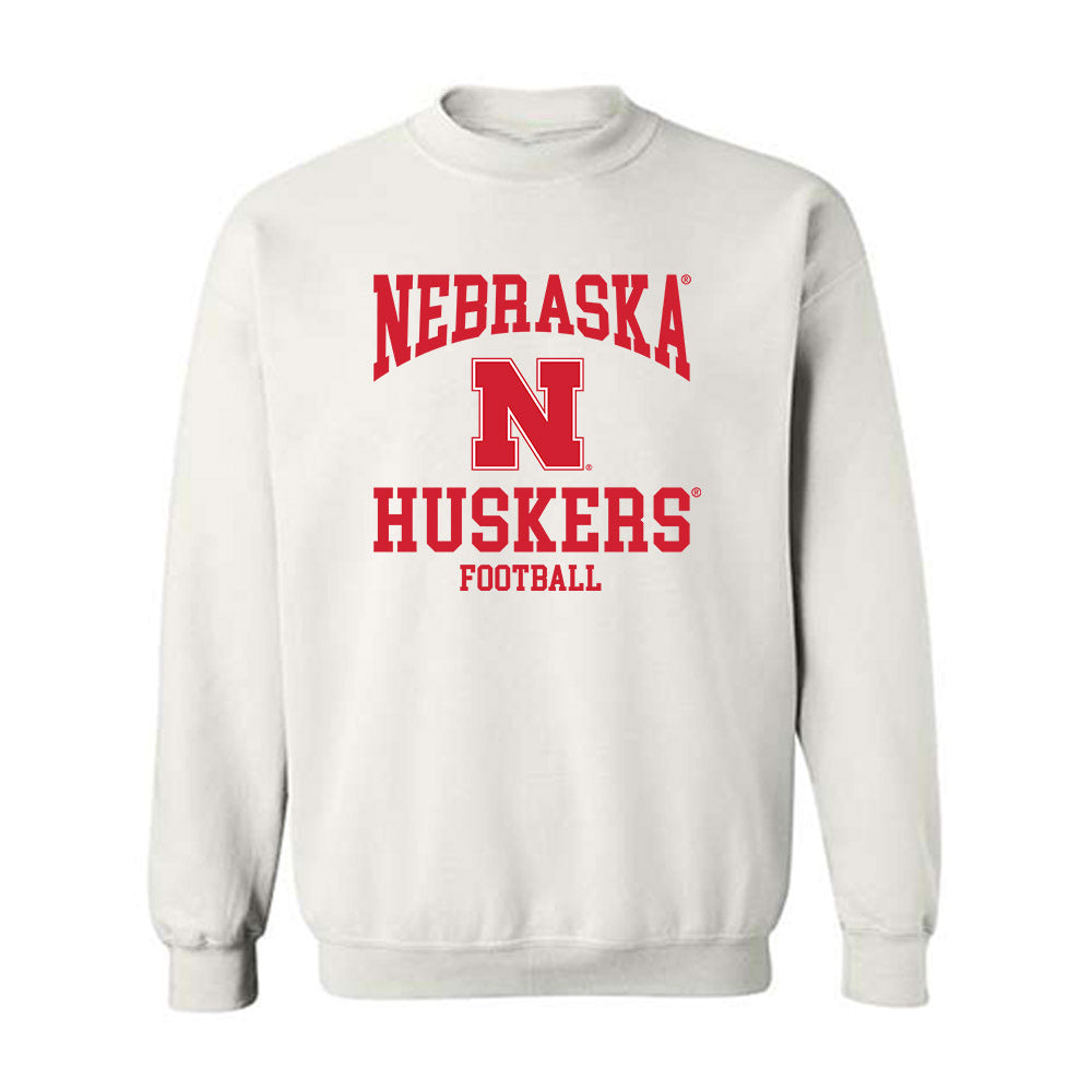 Nebraska - NCAA Football : Larry Tarver Jr - Generic Shersey Crewneck Sweatshirt-0