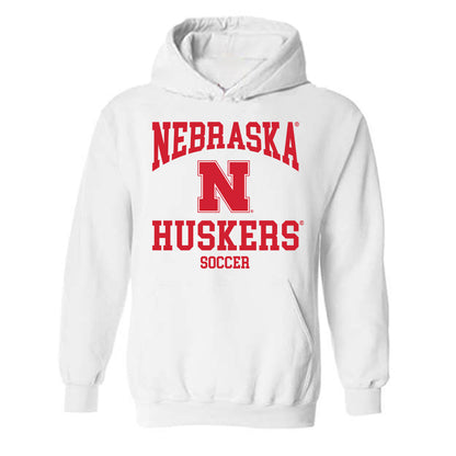 Nebraska - NCAA Women's Soccer : Jo Sees - Generic Shersey Hooded Sweatshirt-0