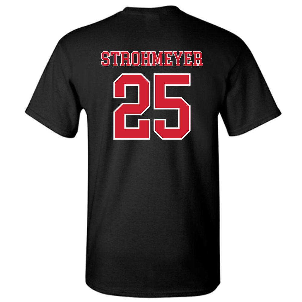 Nebraska - NCAA Baseball : Reed Strohmeyer - Generic Shersey T-Shirt-1