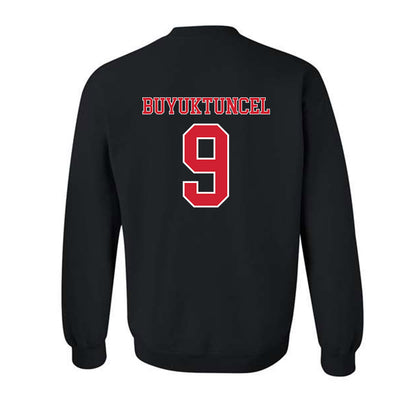 Nebraska - NCAA Men's Basketball : Berke Buyuktuncel - Generic Shersey Crewneck Sweatshirt