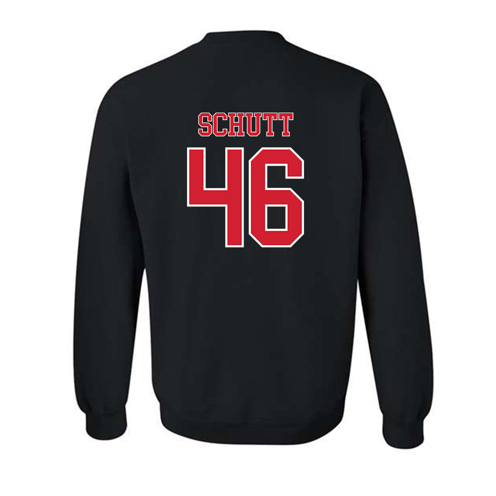 Nebraska - NCAA Football : Connor Schutt - Generic Shersey Crewneck Sweatshirt-1