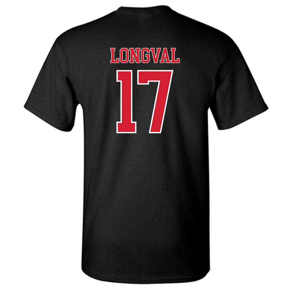 Nebraska - NCAA Football : Luke Longval - T-Shirt