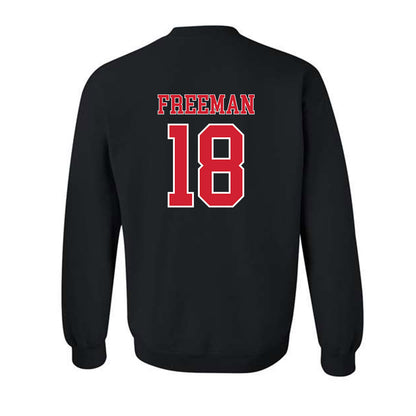 Nebraska - NCAA Baseball : Preston Freeman - Generic Shersey Crewneck Sweatshirt-1