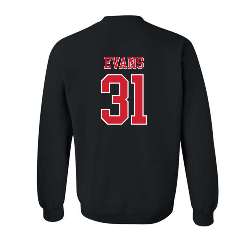 Nebraska - NCAA Football : Ryker Evans - Generic Shersey Crewneck Sweatshirt