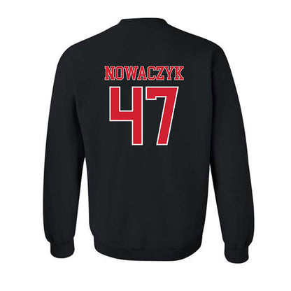 Nebraska - NCAA Baseball : Colin Nowaczyk - Generic Shersey Crewneck Sweatshirt-1