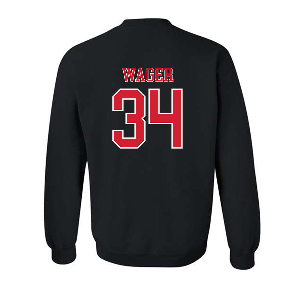 Nebraska - NCAA Football : Gage Wager - Crewneck Sweatshirt