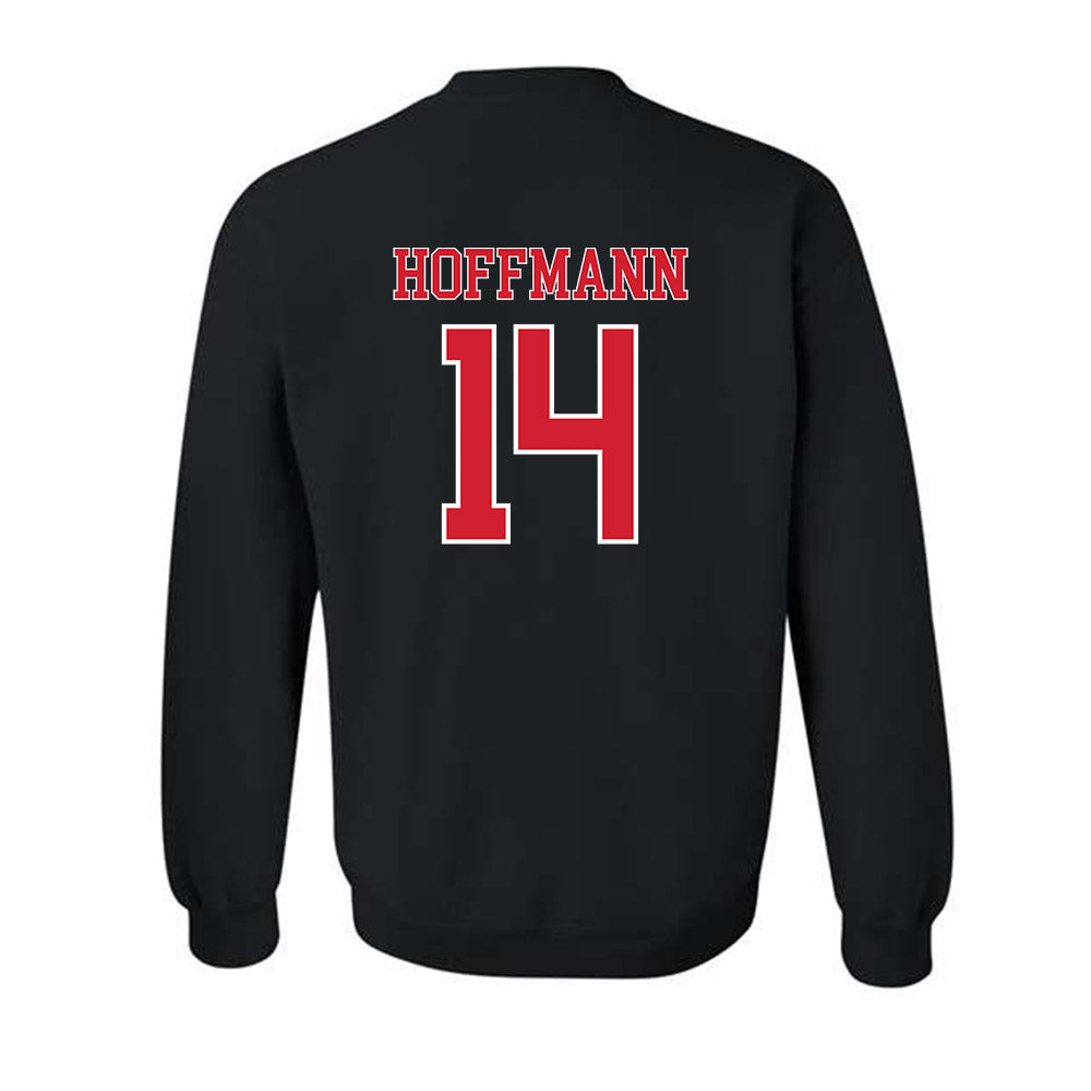 Nebraska - NCAA Softball : Kacie Hoffmann - Generic Shersey Crewneck Sweatshirt-1