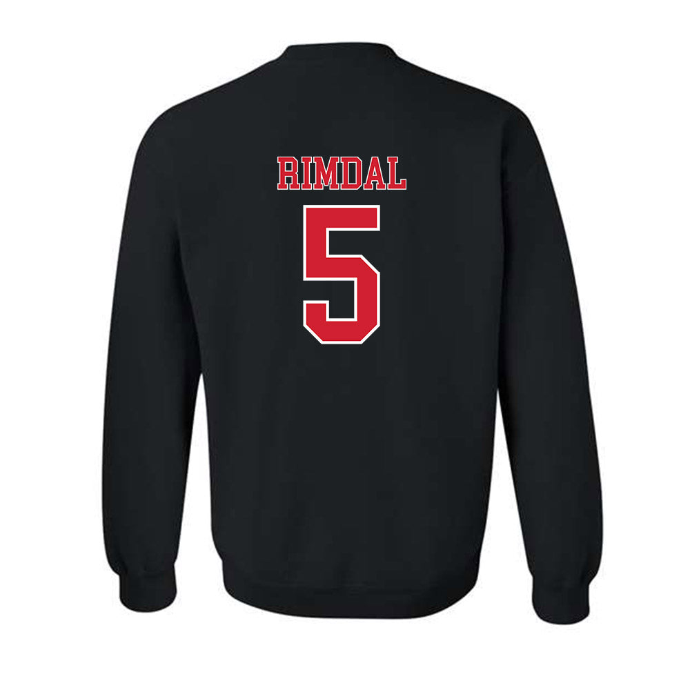 Nebraska - NCAA Women's Basketball : Alberte Rimdal - Generic Shersey Crewneck Sweatshirt