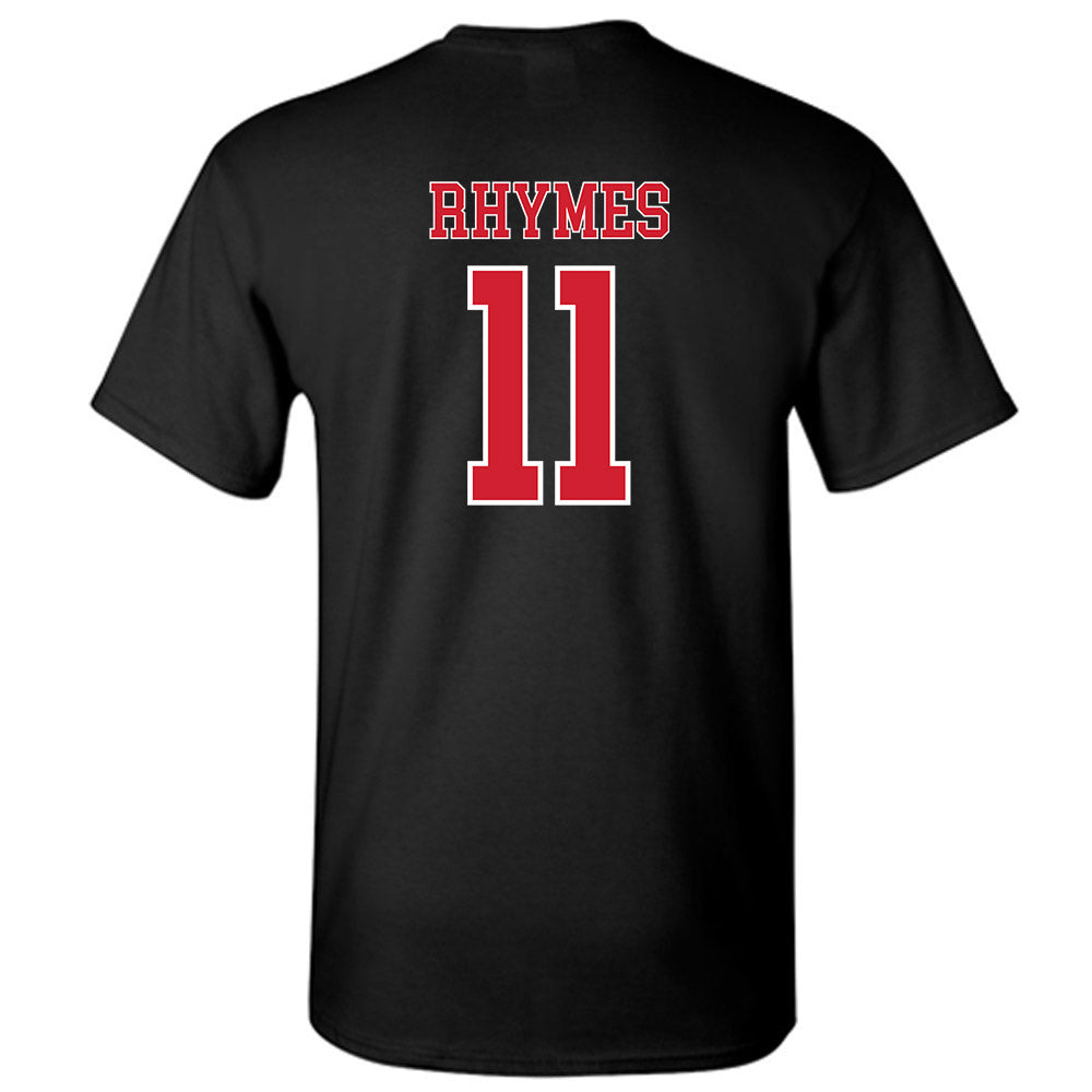 Nebraska - NCAA Men's Basketball : Quentin Rhymes - Generic Shersey T-Shirt-1