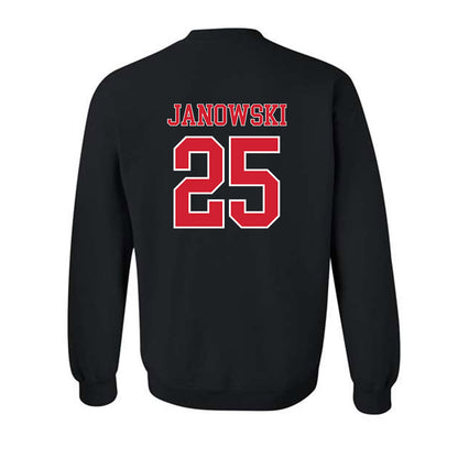 Nebraska - NCAA Men's Basketball : Nick Janowski - Generic Shersey Crewneck Sweatshirt