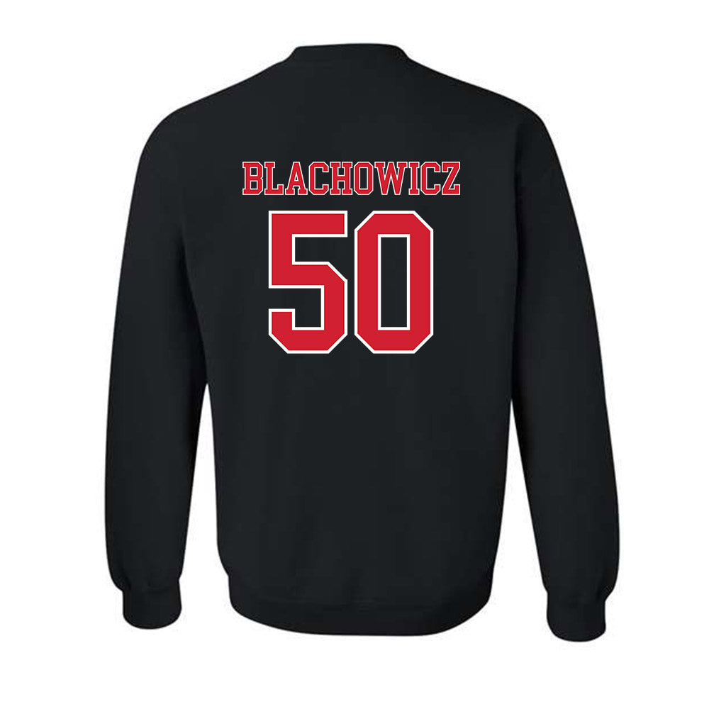 Nebraska - NCAA Baseball : Gavin Blachowicz - Generic Shersey Crewneck Sweatshirt-1