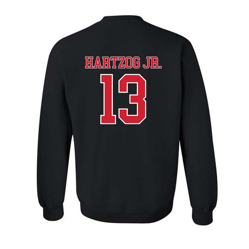Nebraska - NCAA Football : Malcolm Hartzog Jr. - Generic Shersey Crewneck Sweatshirt