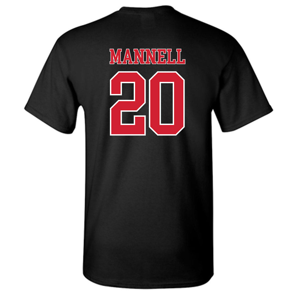 Nebraska - NCAA Baseball : Kevin Mannell - Generic Shersey T-Shirt-1