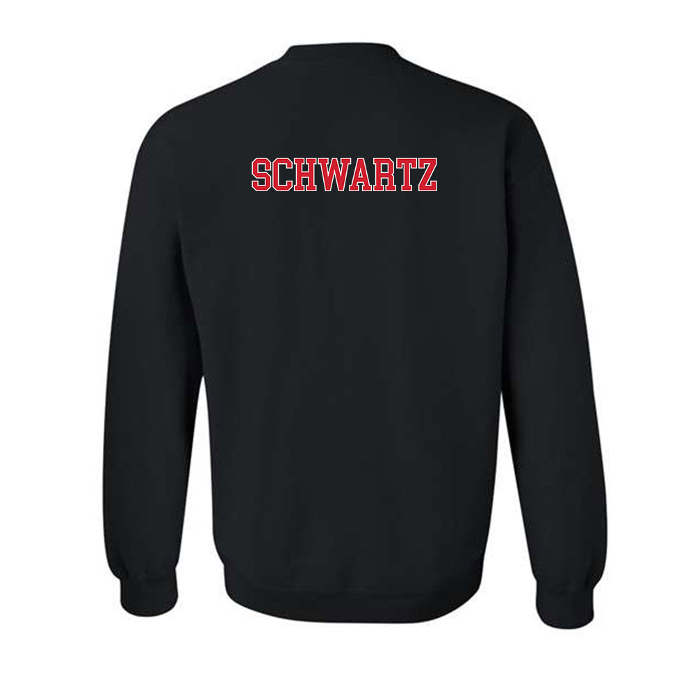 Nebraska - NCAA Men's Track & Field : Brett Schwartz - Generic Shersey Crewneck Sweatshirt