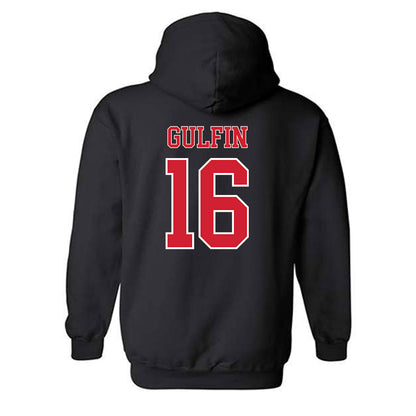 Nebraska - NCAA Softball : Elisa Gulfin - Hooded Sweatshirt Classic Shersey