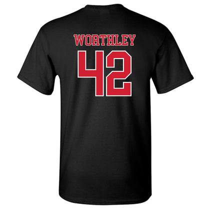 Nebraska - NCAA Baseball : Jalen Worthley - T-Shirt