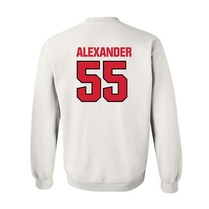 NC State - NCAA Football : Blair Alexander - Crewneck Sweatshirt