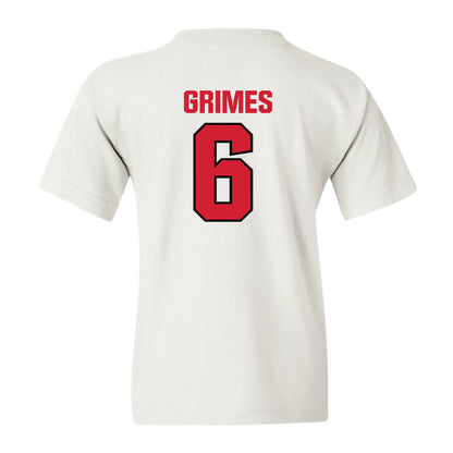 NC State - NCAA Football : Wesley Grimes - Youth T-Shirt
