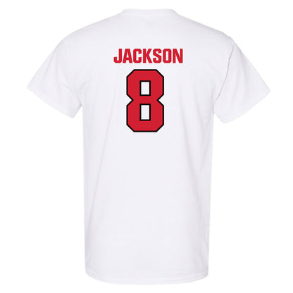 NC State - NCAA Football : Keenan Jackson - Classic Shersey T-Shirt-1