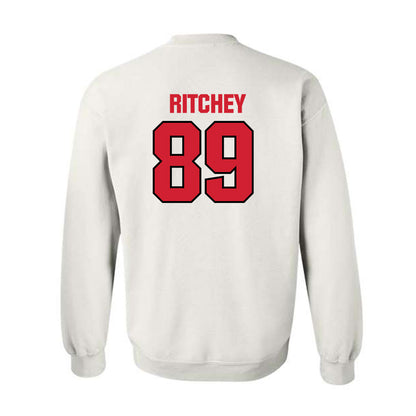 NC State - NCAA Football : Gus Ritchey - Classic Shersey Crewneck Sweatshirt-1