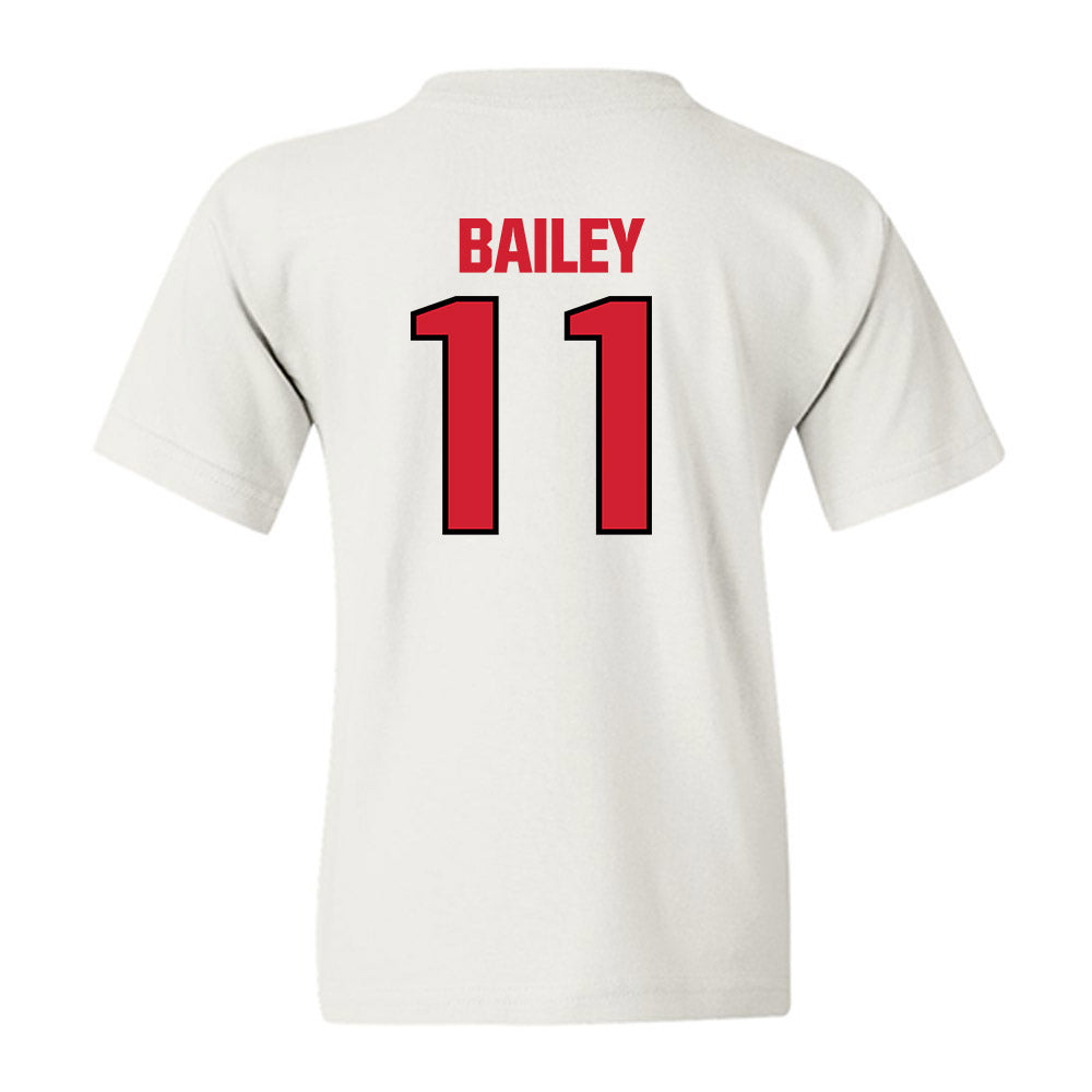 NC State - NCAA Football : Cedrick Bailey - Classic Shersey Youth T-Shirt-1
