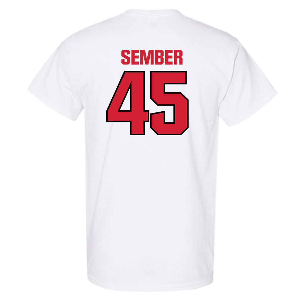 NC State - NCAA Football : Robert Sember - Classic Shersey T-Shirt-1