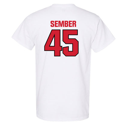 NC State - NCAA Football : Robert Sember - Classic Shersey T-Shirt-1