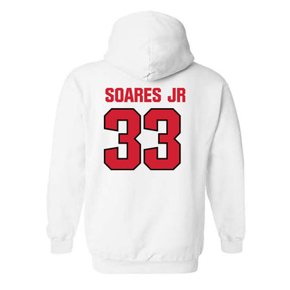 NC State - NCAA Football : Kenny Soares Jr - Classic Shersey Hooded Sweatshirt-1