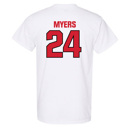 NC State - NCAA Football : Zack Myers - T-Shirt